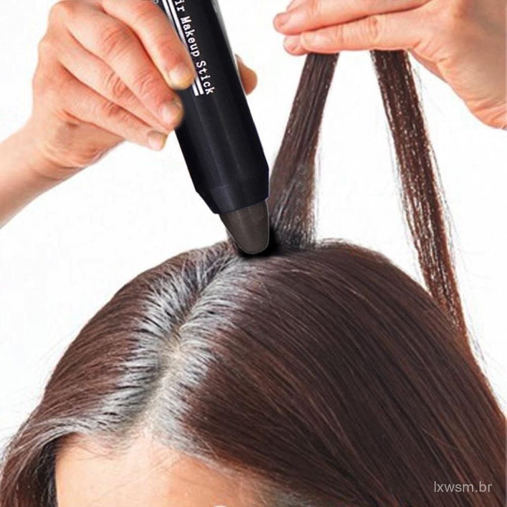 Caneta de tintura de cabelo descartável, creme de secagem rápida