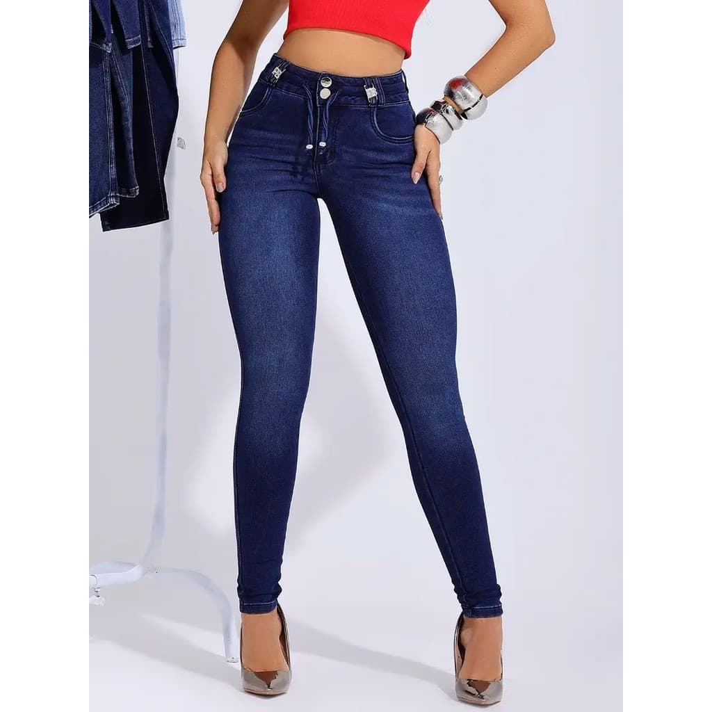 Calça Skinny com Cordão de Amarração PitBull Jeans 90802