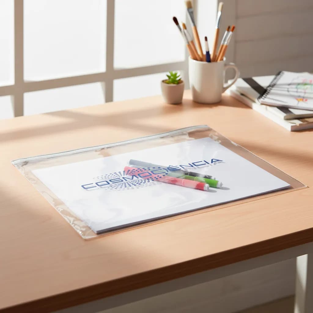 Kit 100 Pastas Plásticas Zip Zap Personalizadas Para Empresas