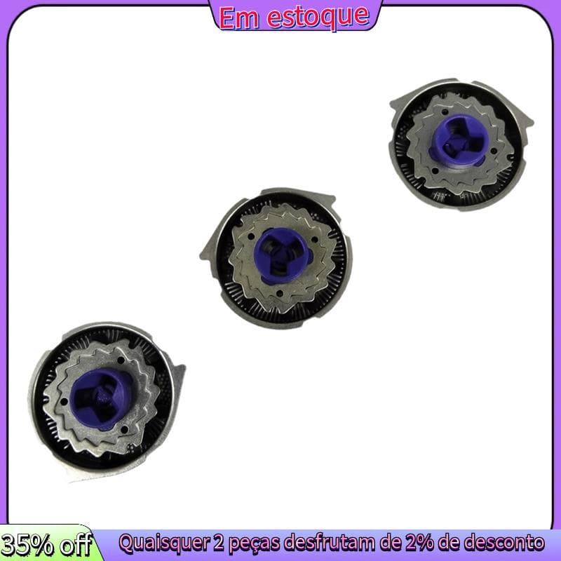 3 Pçs Substituição HQ8 Cabeças De Barbear Cortador PT725 720 HQ7310 6070 6090 7183XL 7180XL 7145XL