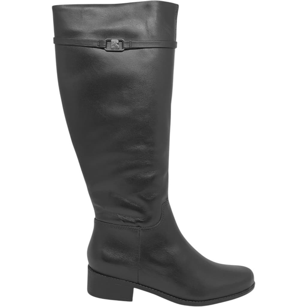 Bota Feminina Montaria Casual Dia a Dia Passeio Trabalho Festa Cano Longo em Couro Salto Baixo Conforto Bottero 345810