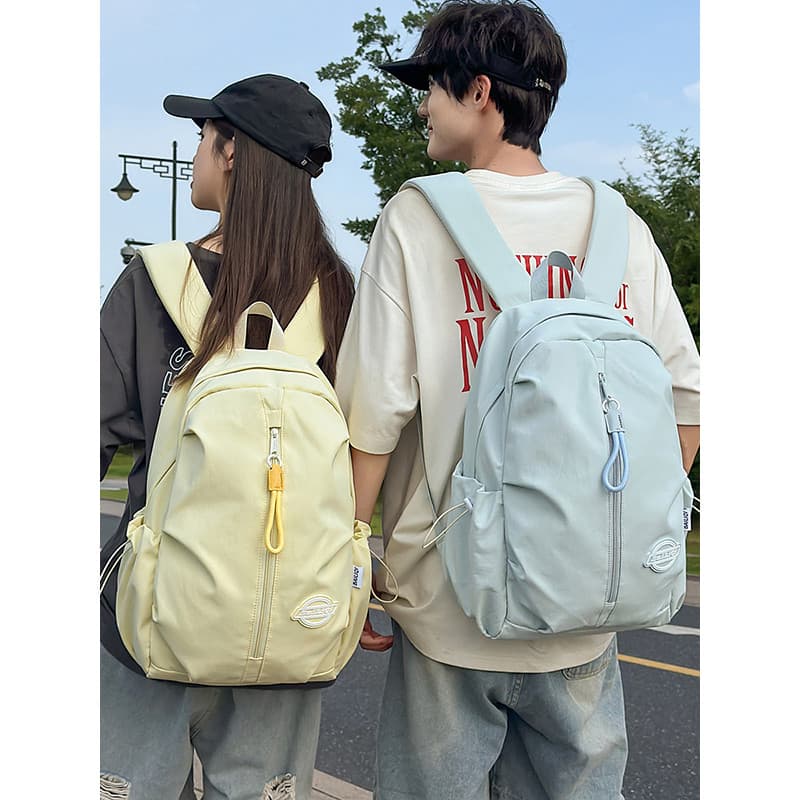 Bolsa de viagem de curta distância de cor sólida Mochila de grande capacidade de alto valor Bolsa escolar para estudante