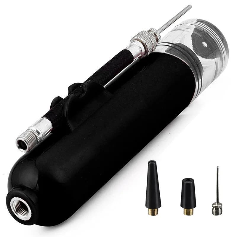 Bomba de Ar Portátil Mini para Bolas de Esporte, Vôlei, Futebol, Basquete, Bola de Yoga, Inflador Manual Rápido