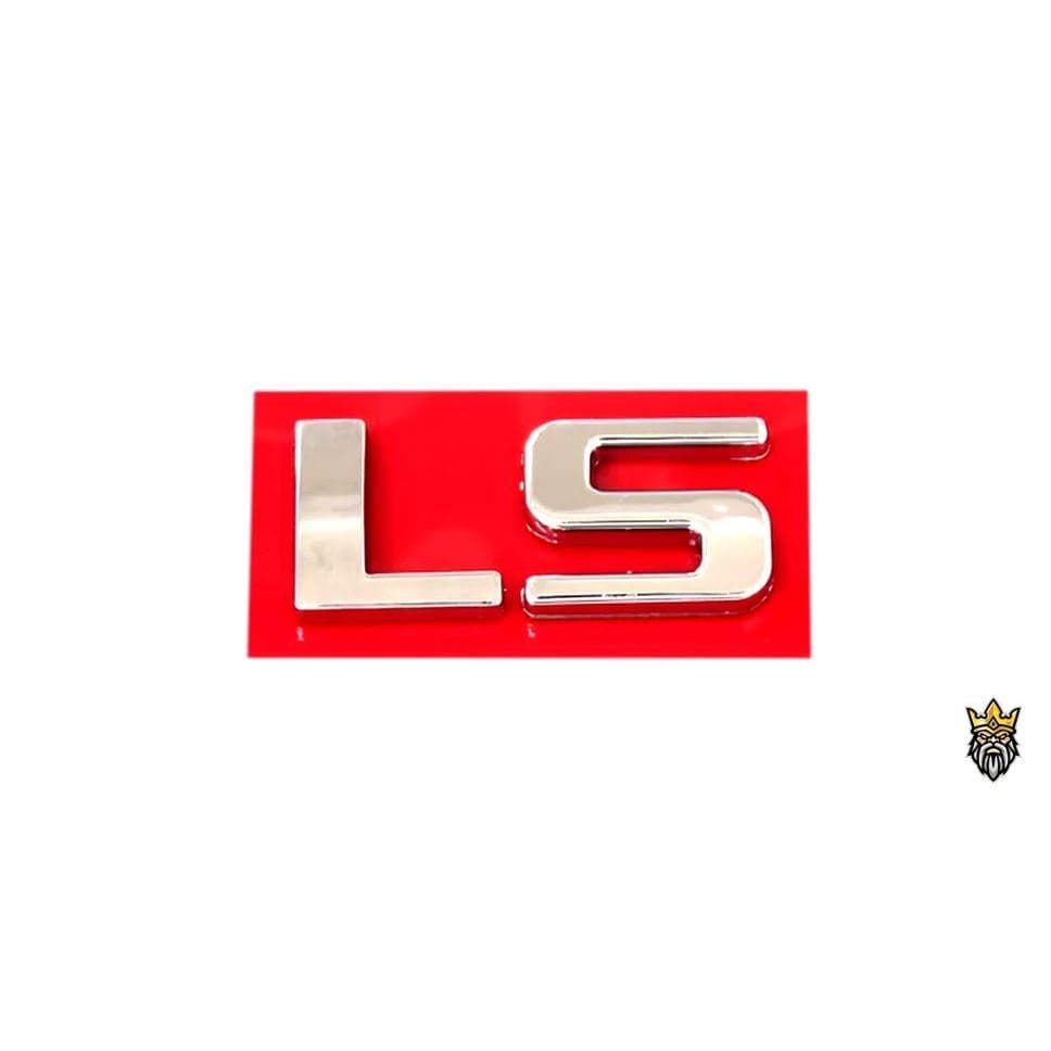Emblema LS Cromado Chevrolet 2011 2012 2013 2014 ( Montana / Classic / Celta / Onix/ Cobalt... )