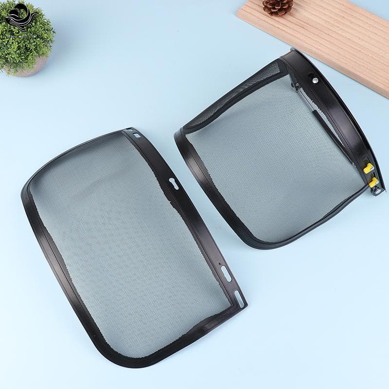 PFG 1PC Jardim Aparador De Grama Capacete De Segurança Chapéu Com Máscara Protetora De Malha Facial Completa Para Regist