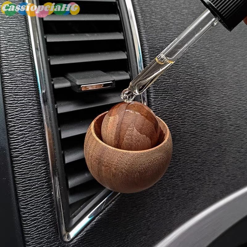 (Cassiopeiahg) Difusor De Carro E Casa-Fragrância Natural Fofo Feito De Madeira Adequado Para Quarto Sala De Estar Banhe