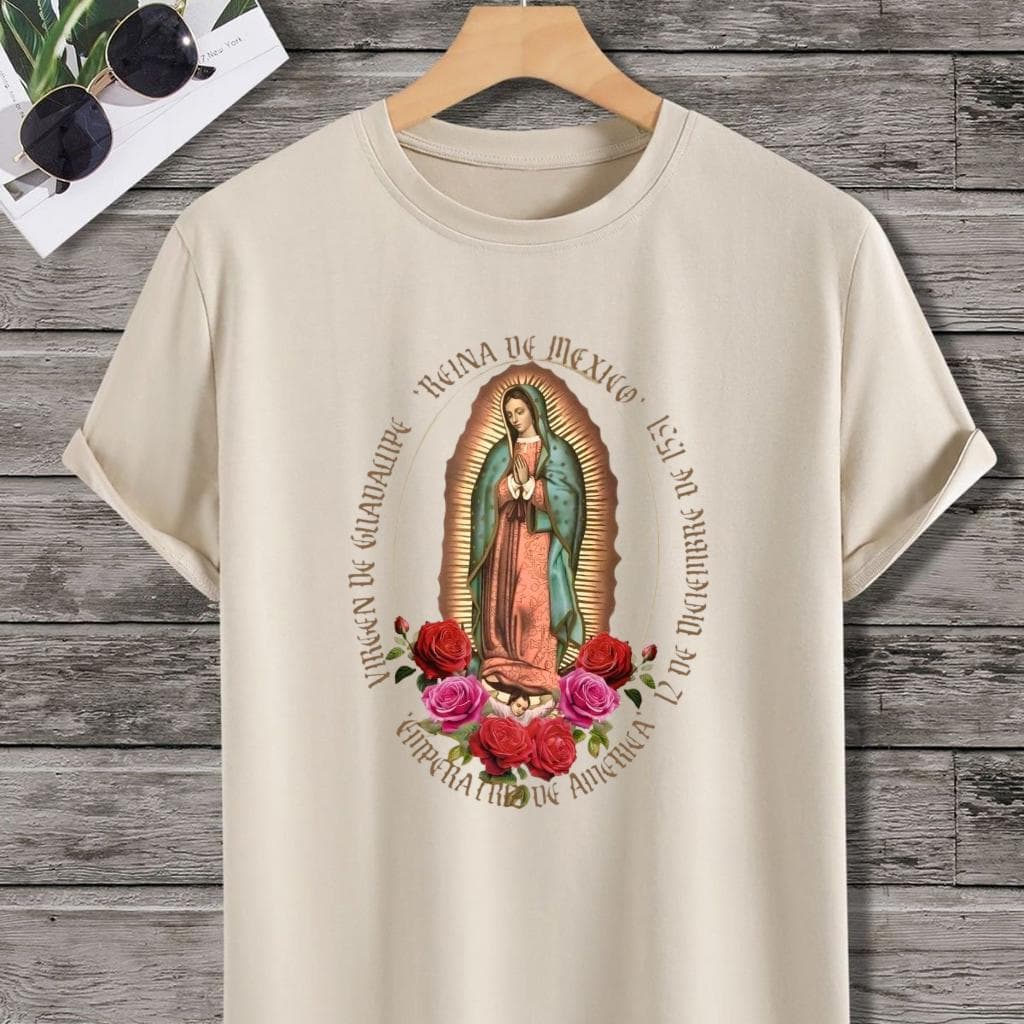 Camiseta Católica Cristã Nossa Senhora de Guadalupe