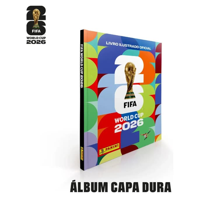 Álbum Capa Dura - Copa Do Mundo 2026 Oficial