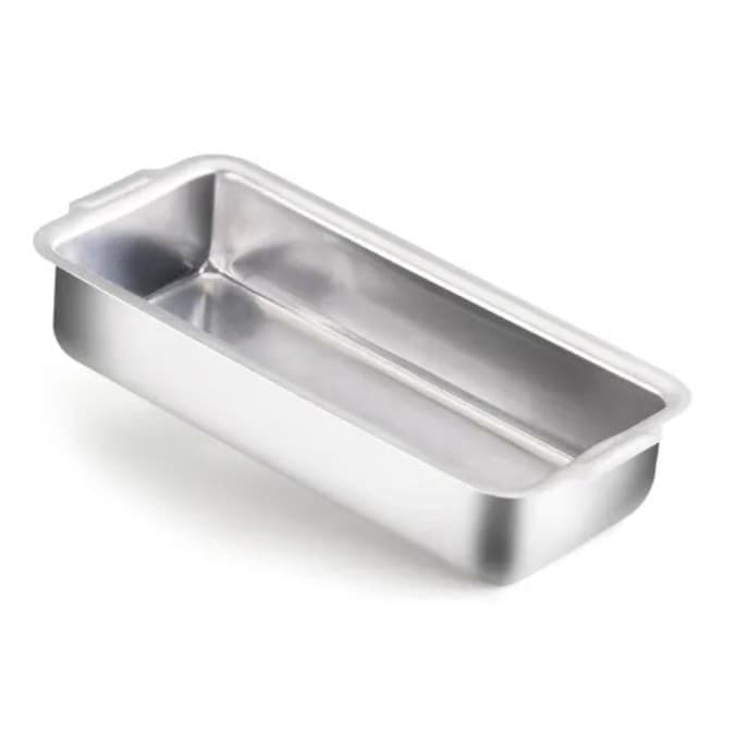 Forma 100% Alumínio Para Pão Bolo Retangular 30X13 Cm