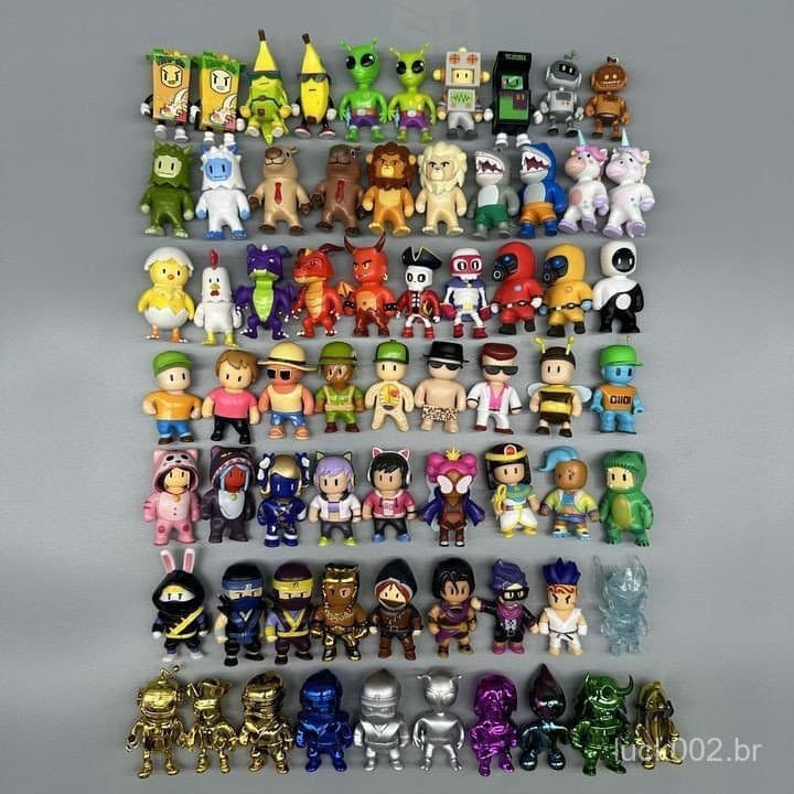 Boneco Stumble Guys Americano, Kit de Garagem, Coleção Brawl, Brinquedo Decorativo, Presente