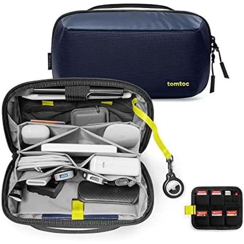 tomtoc Bolsa De Acessórios Para Organizador Eletrônico Carregador MacBook , Cabos , Banco De Potência , Disco Rígido Arm