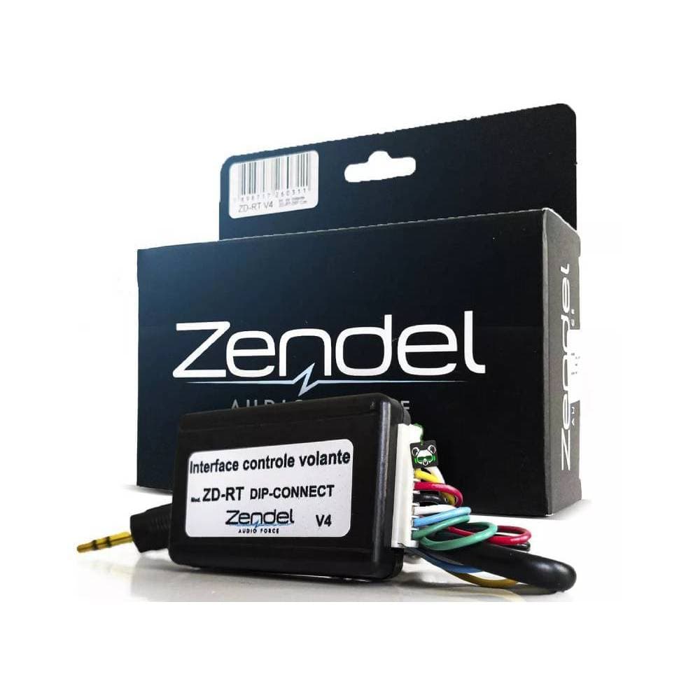 Interface Comando / Controle de Som no Volante Rede Resistivo ZD-RT DIP CONNECT Zendel - Pioneer