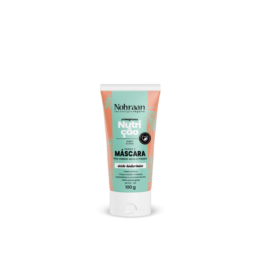Máscara Vegana Nutrição Mini 100g | Nohraan