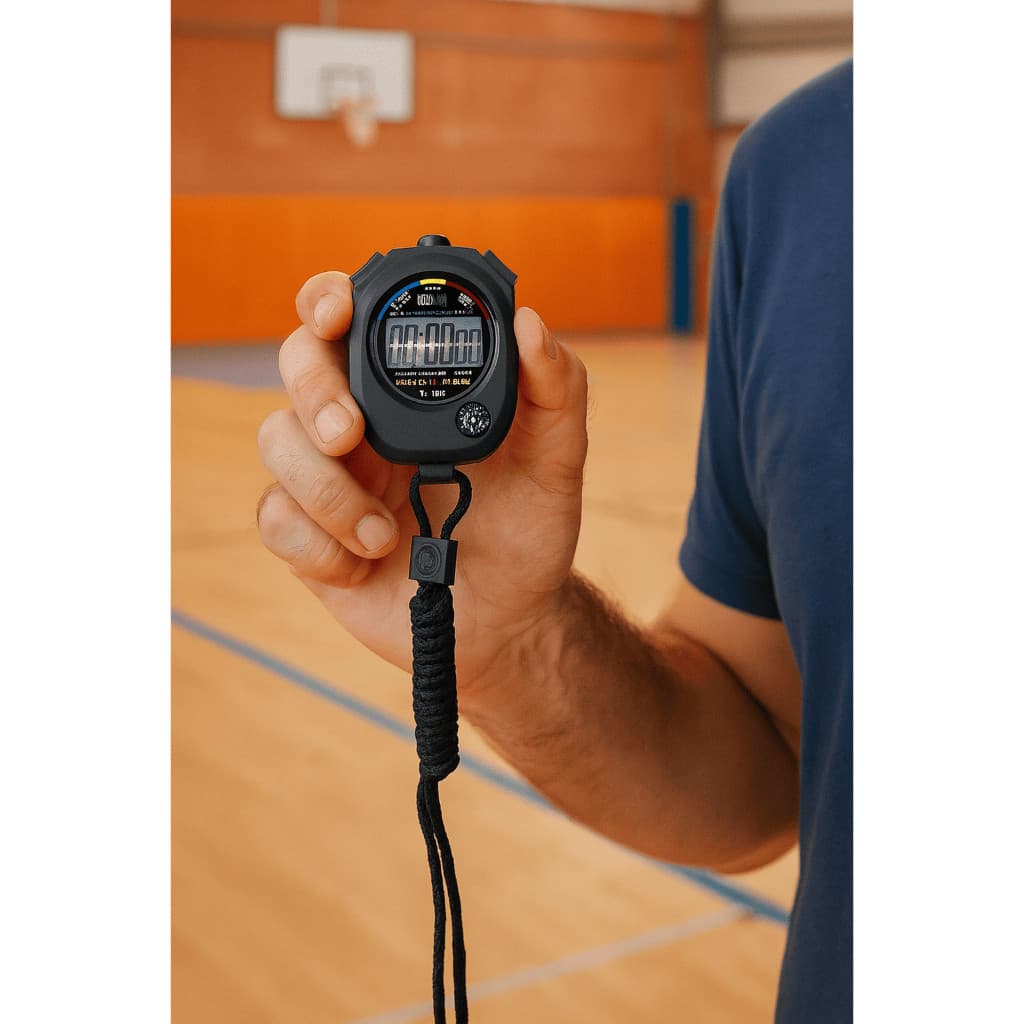 Cronômetro Digital Esportivo De Mão Com Bússola Relógio E Alarme Para Treino Corrida
