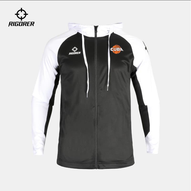 Aparência padrão roupas CUBA patrocinador jaqueta Cardigan estilo fino verão esportes Fitness correndo moda Casual topo