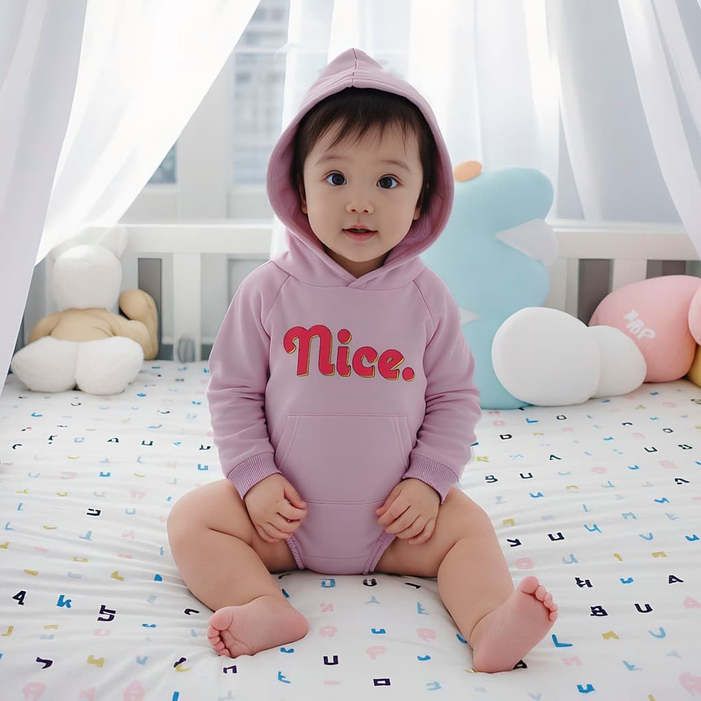 Versão coreana roupas de bebê recém-nascido macacão ins outono inverno carta bebê macacão mais veludo triângulo macacão