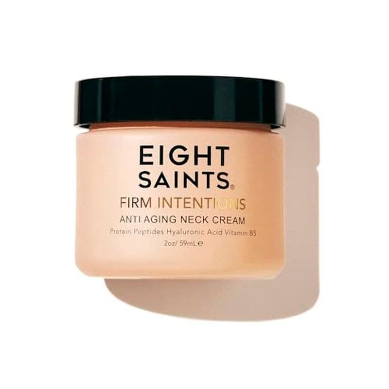 Creme Antienvelhecimento Para Pescoço Eight Saints Firm Intentions Firmar A Pele E Reduzir Rugas , Com Peptídeos De Prot