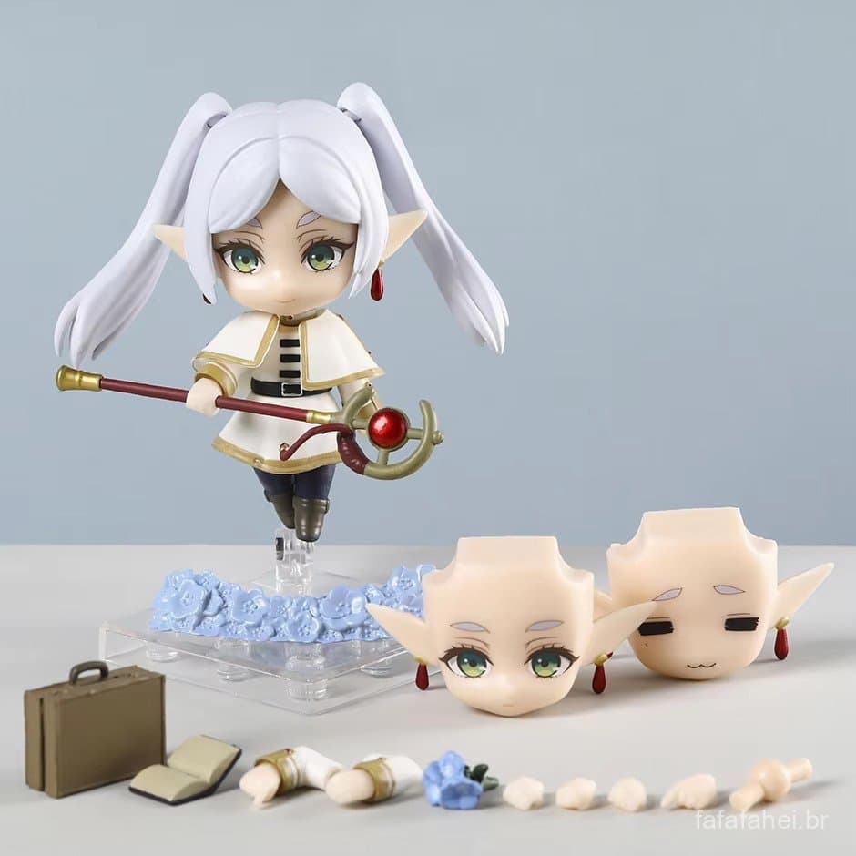 Nendoroid Frieren Beyond Journey's End Anime Figure Noodle Stopper  Action Figure Fern Figurine Model Doll Toy