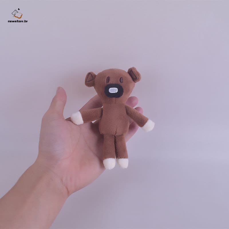 Mr Bean Boneca De Pelúcia 10cm Mini Urso Brinquedo-Série Doudou