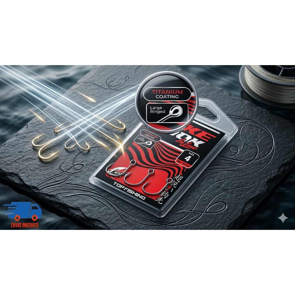 Anzol Top Pike HOOK C/Farpa Cartela Substitui Garateia Multiuso