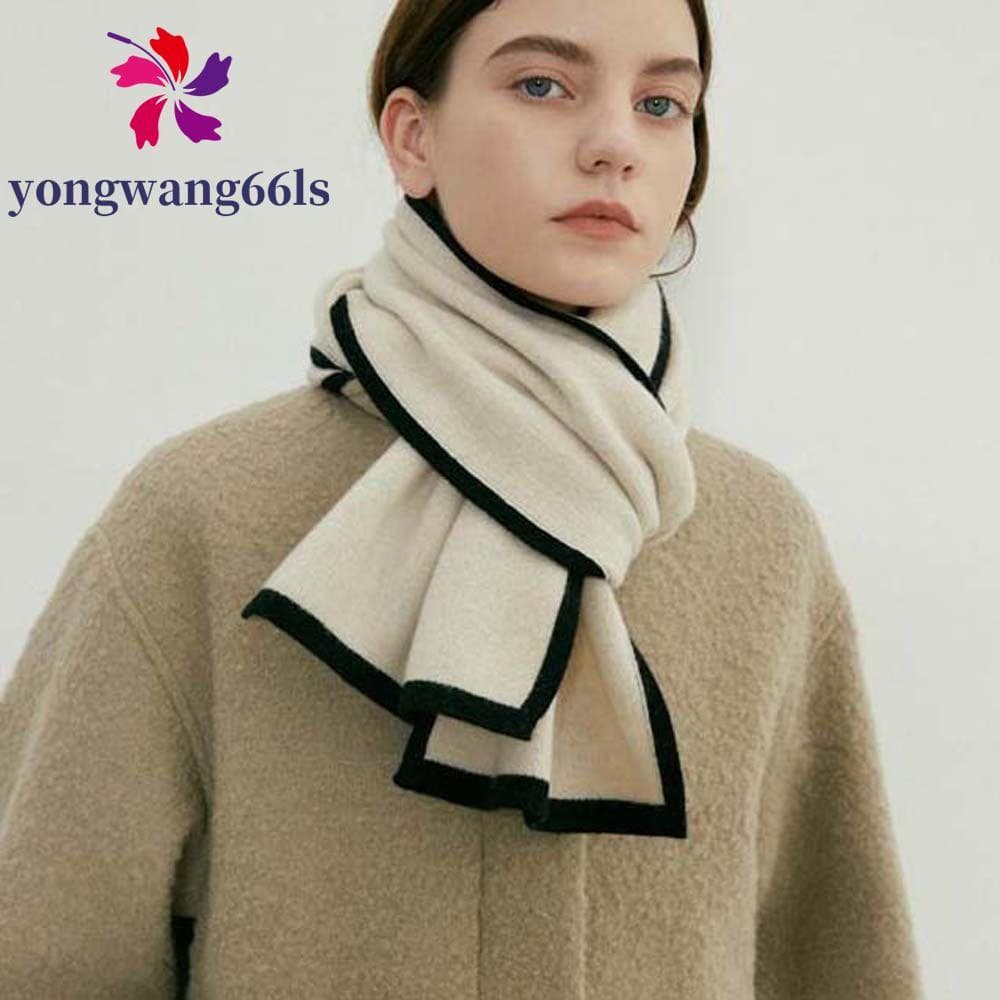 YONGWANG Cachecóis De Caxemira Outono Inverno Quentes Para Meninas Cachecol De Pescoço Longo Acessórios De Aquecedores