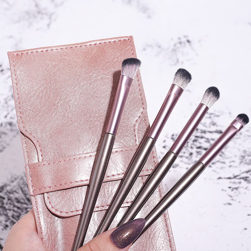 Conjunto de pincéis para sombra de olho, pincel para pó de maquiagem, Li Jiaqi, conjunto completo, Super macio, portátil