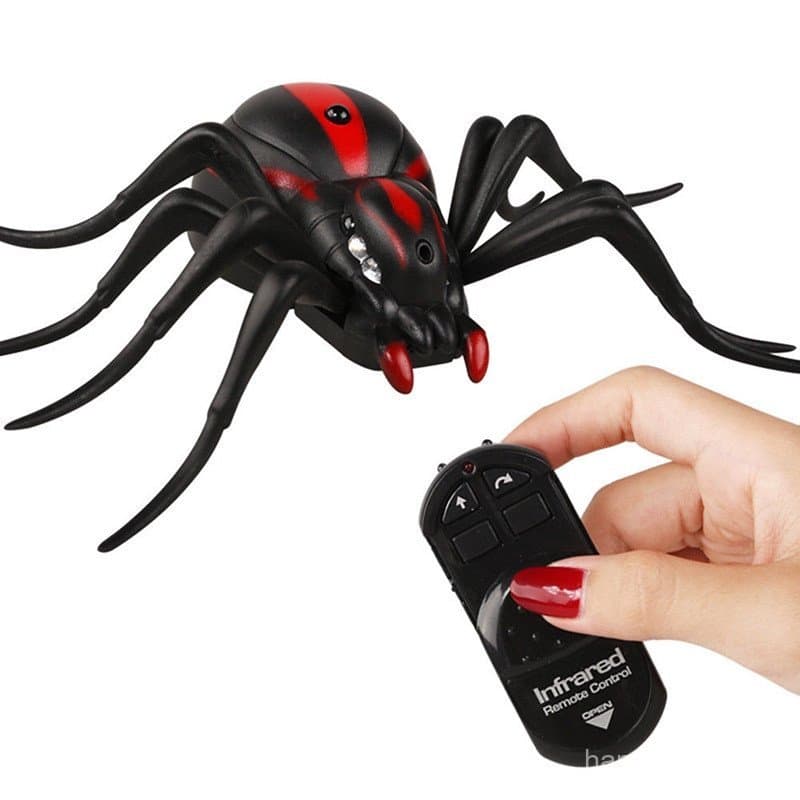 Brinquedo Controle Remoto Infravermelho Animal Do Aranha Prank Insetos Brinquedos Trick