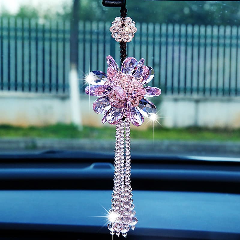 Coreia coreia pingente de carro acessórios interiores do carro ornamentos carro senhoras ornamentos espelho retrovisor p