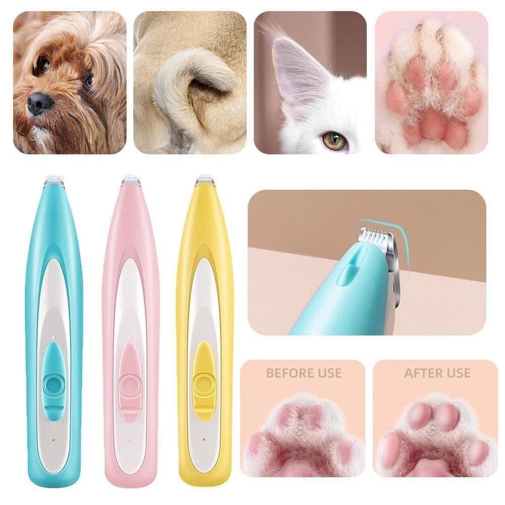 Aparador Elétrico De Pelos Para Animais De Estimação , Barbeador Pés De Tesoura De Segurança Gatos , Profissional L0g1