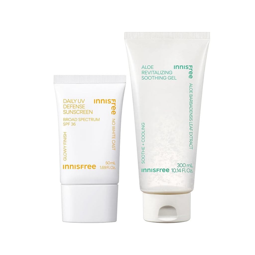 Protetor Solar Facial Coreano Innisfree Daily UV Defense SPF 36, Acabamento Invisível, Amplo Espectro, Sem Resíduos Bran