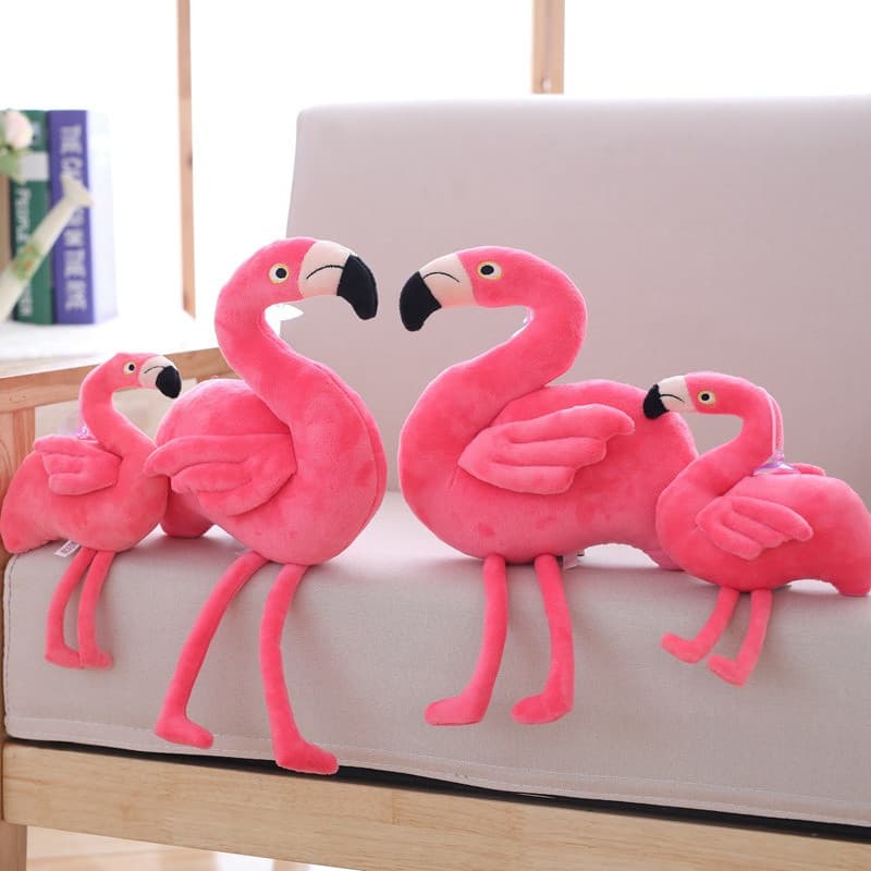 Simulação Bonito Macio Rosa Flamingo Boneca Brinquedo De Pelúcia Travesseiro Presente