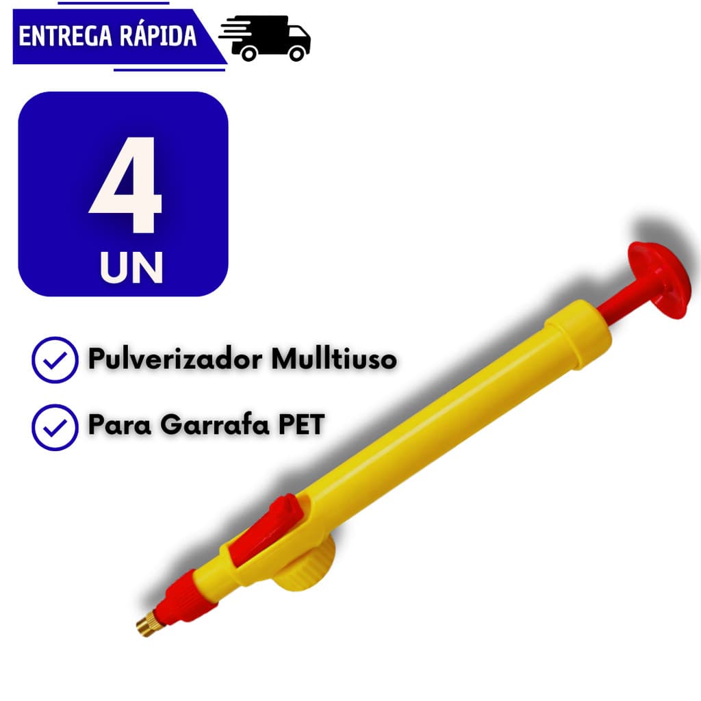 4 Pulverizadores Spray Manual Multiuso Ideal Para Casa Jardim Borrifador Limpeza Pulverizador Jardinagem Regar