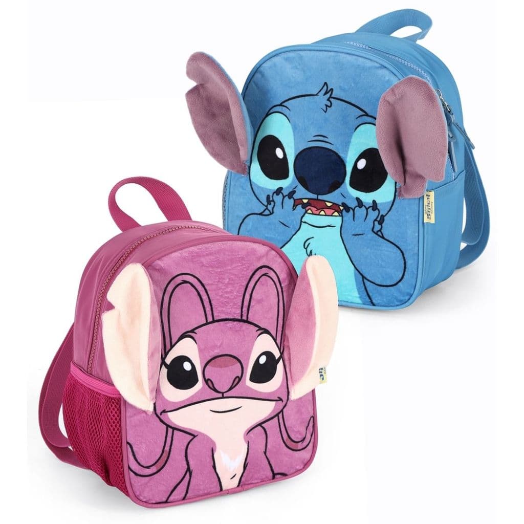 Lancheira Térmica Escolar Juvenil Peluciada Stitch