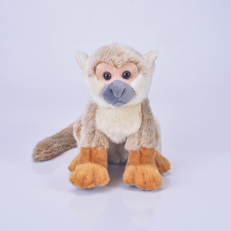 Macaco Fofo Bicho De Pelúcia Macio E Brinquedo Adorável Boneca Para Crianças Presente De Aniversário Destaque De Mesa Ca