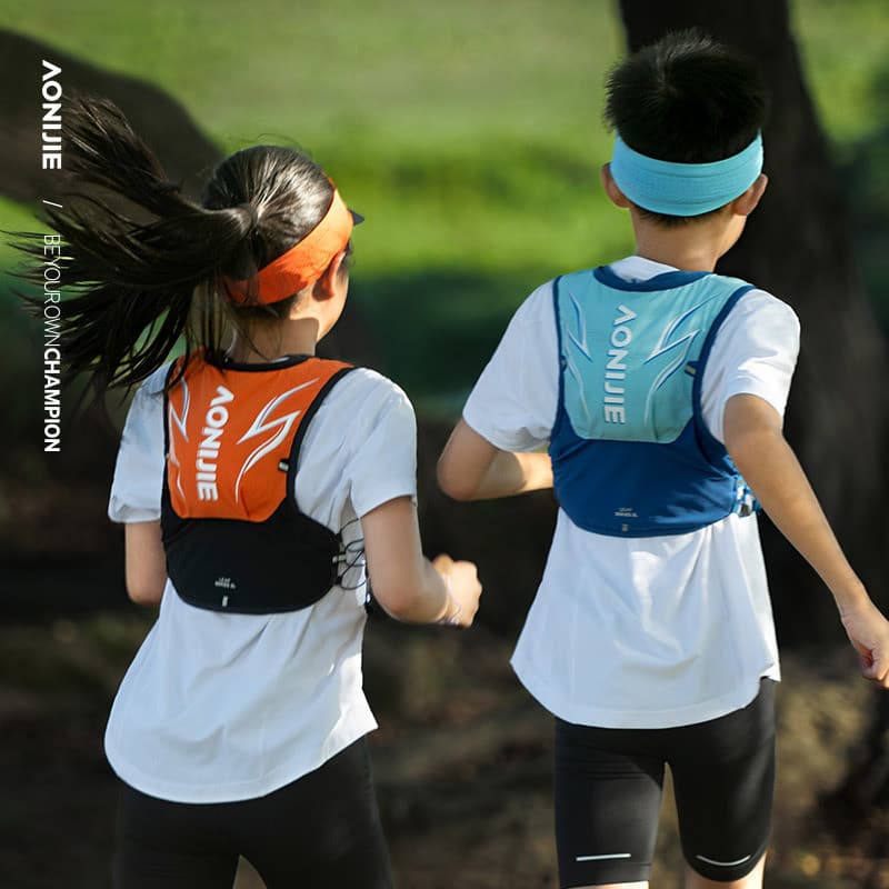 Onijie crianças Cross-Country correndo pequena mochila esportes ao ar livre caminhadas saco de água saco de ciclismo equ