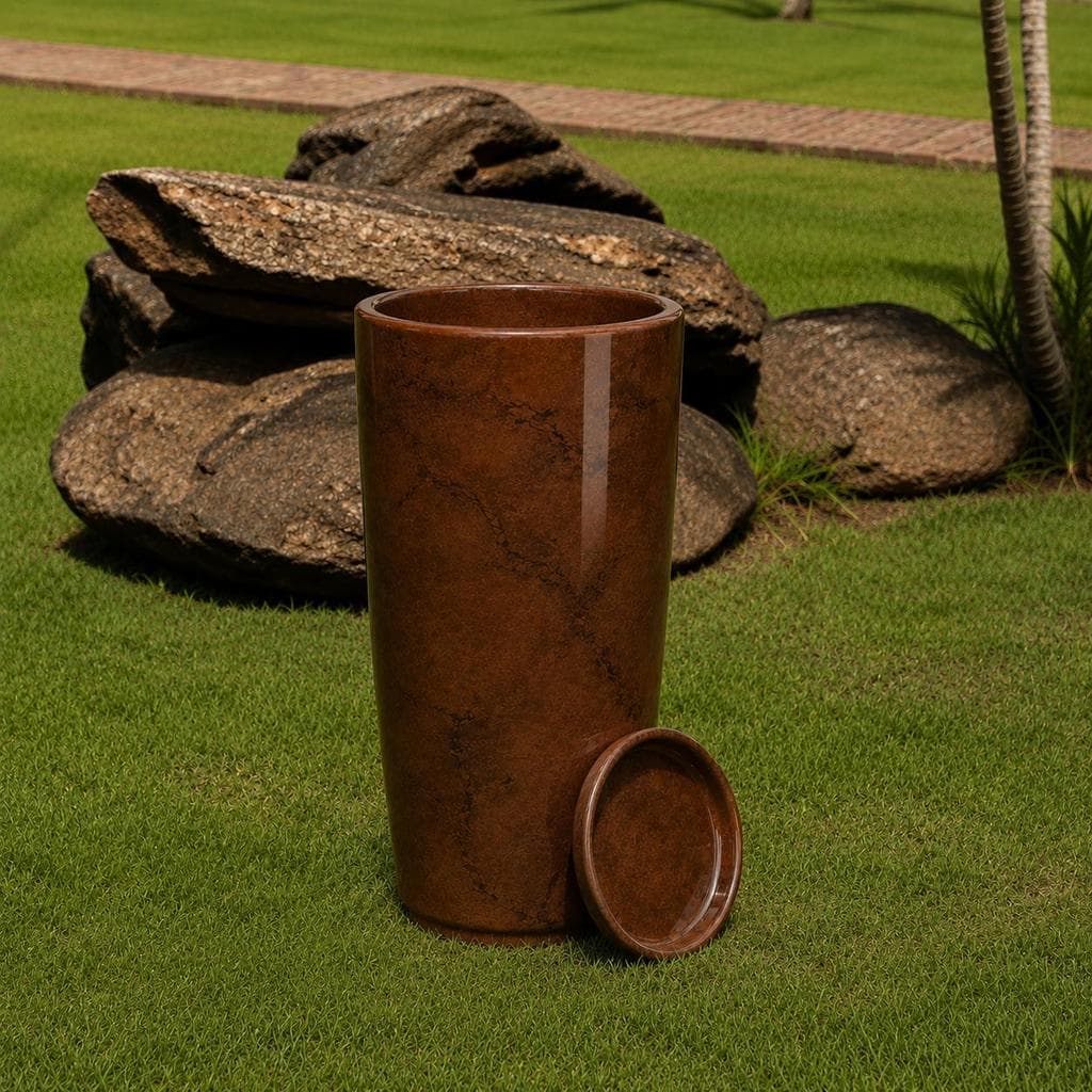 Vaso Para Plantas Cone Bojo Polido Nº 3 68cm Decoração Casa e Jardim