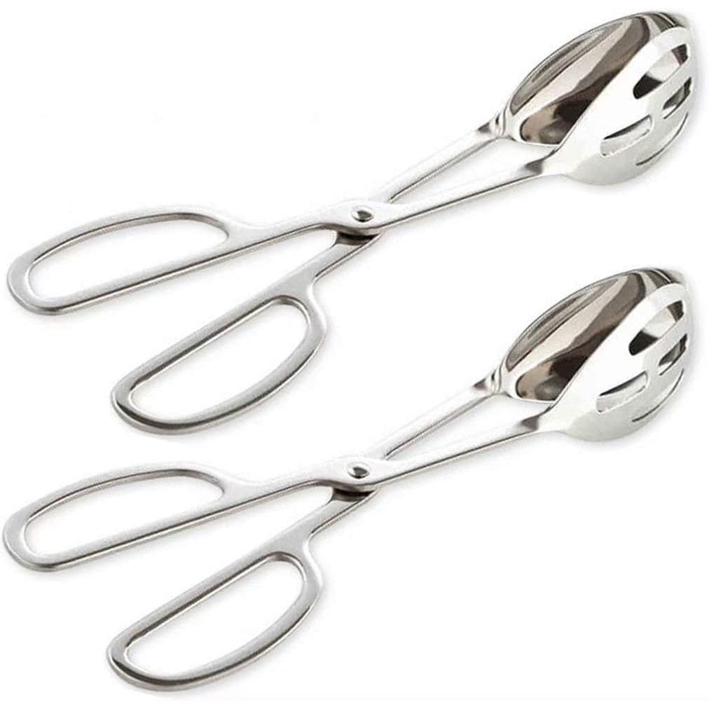 KEBE Conjunto de 2 Pinças para Servir Alimentos, para Cozinhar, Buffet, Festa, Catering, Pinças Espessas para Servir Bol