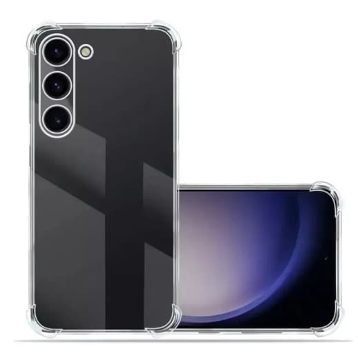 Capa De Proteção Transparente Com Bordas Para Samsung A17