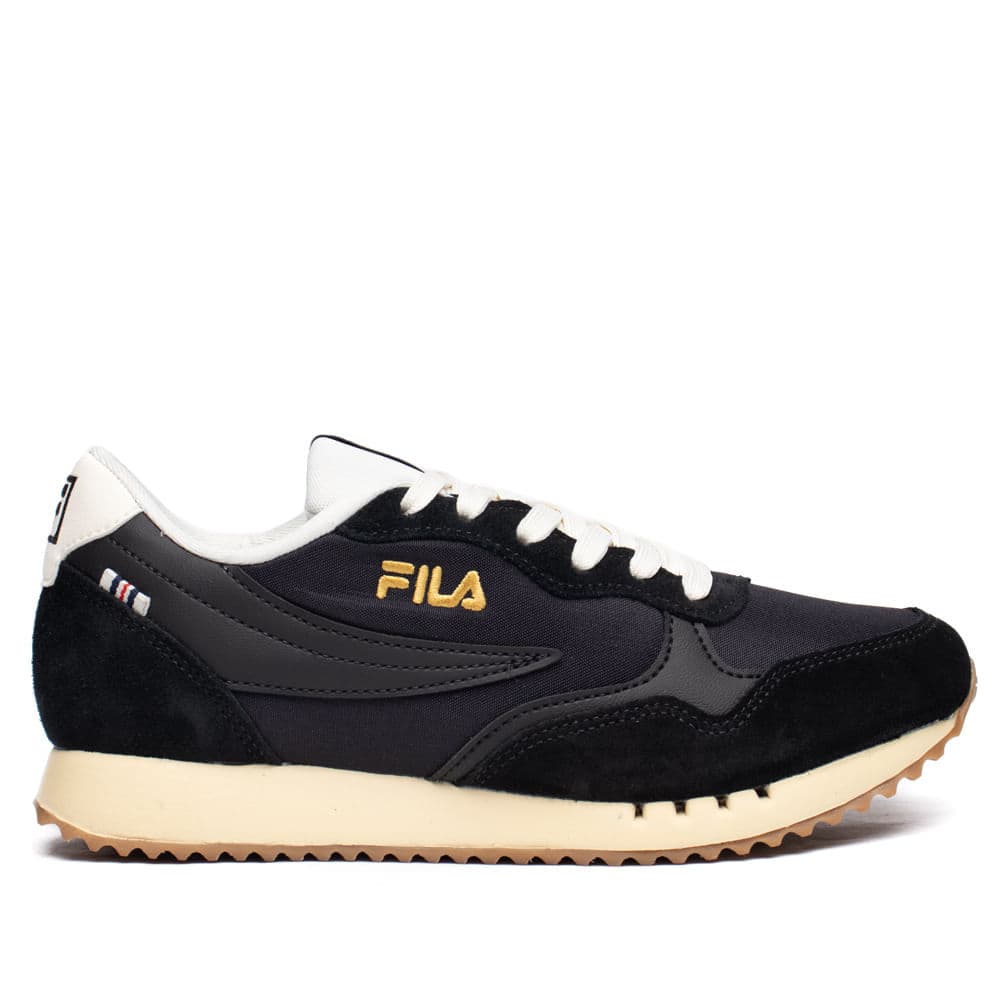 Tênis Masculino Fila Euro Jogger Vintage 90' Preto/Bege