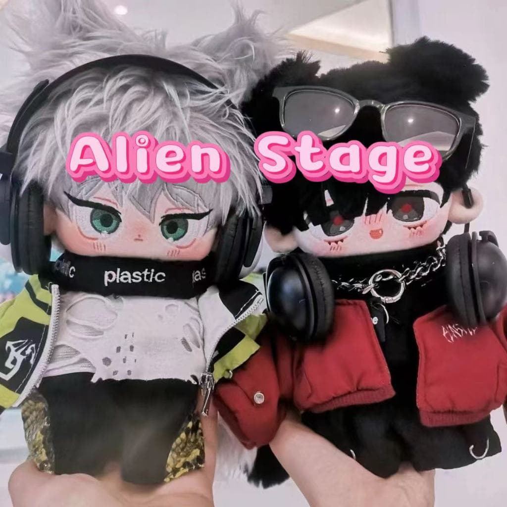 Anime ALIEN STAGE Bonecos De Algodão De Pelúcia Fofos Ivan Até Brinquedos Presente Para Crianças 20 Cm