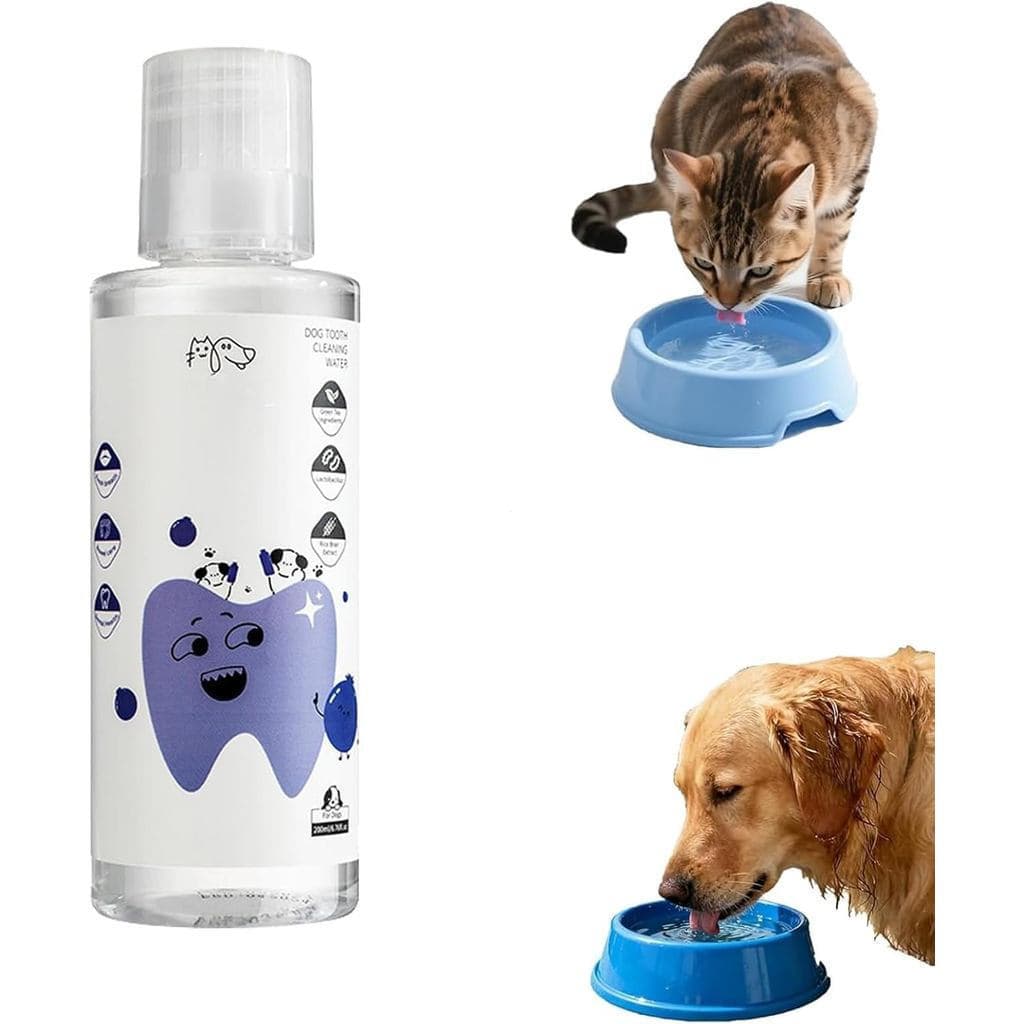 Pawbright Dental, Água de Limpeza Dental PawBright, Fórmula Vegetal Pura, Aditivo para Água Dental Paw Bright, Água Paw