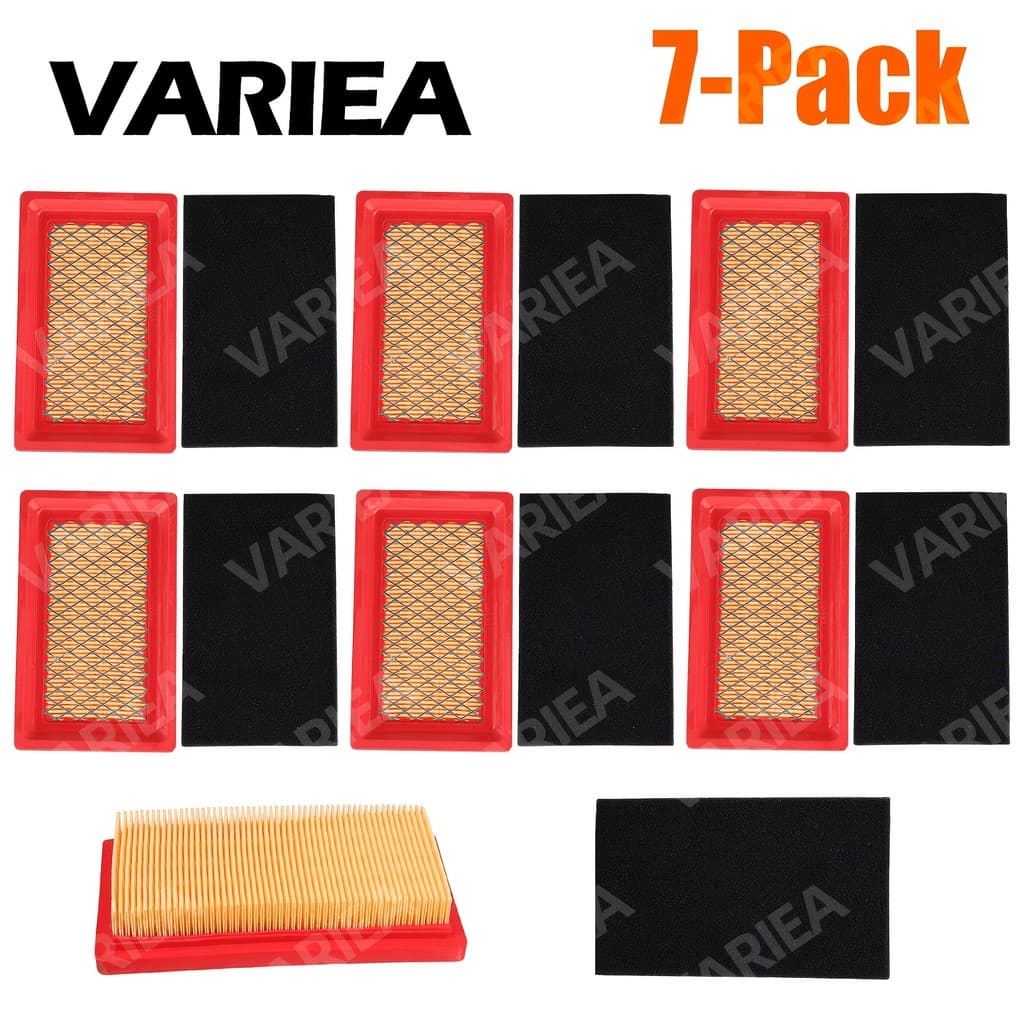 Pacote de-7 peças VARIEA-951-10298 Filtro de ar, substituível 751-10298,1408301≈ ⋆ , Adapte-se ao cortador de grama MTD