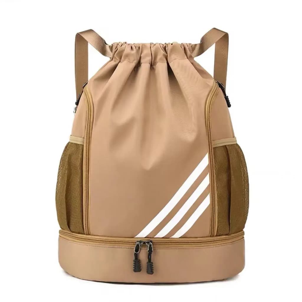 [EM ESTOQUE] Mochila de Basquete, Novo Modelo para 2024, Com Fecho de Cordão, Alças Duplas, Grande Capacidade, Leve, Com
