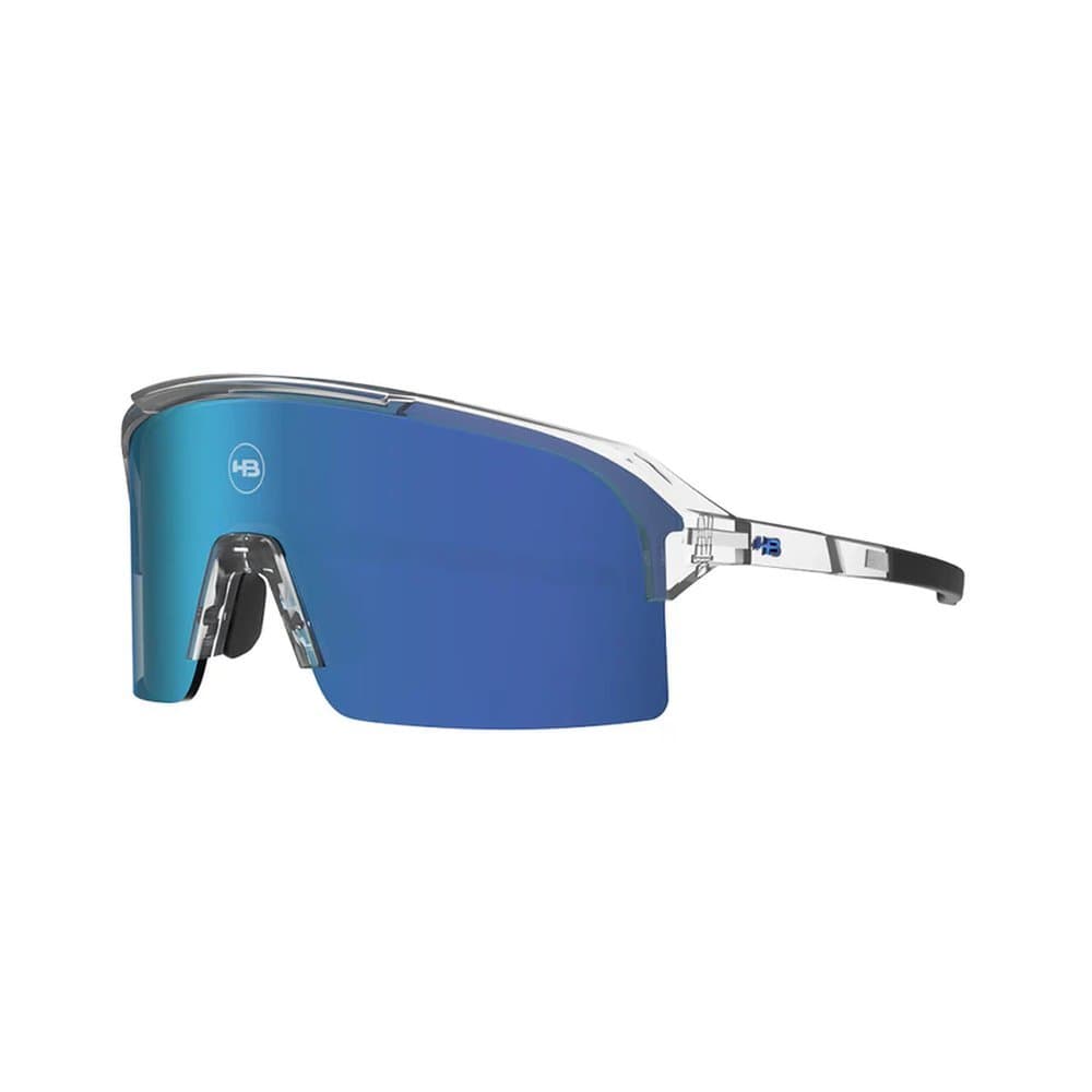 Óculos Ciclismo HB Edge Gloss Crystal Blue Chrome
