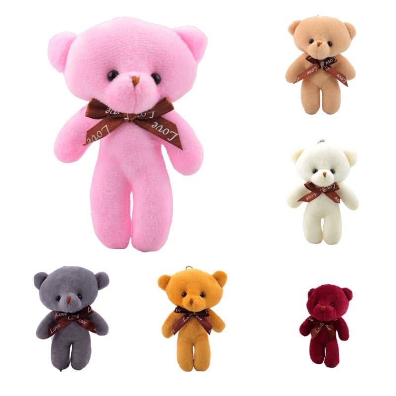 Pingente De Chaveiro De Urso Adorável De Pelúcia Para Crianças Ou Namorada