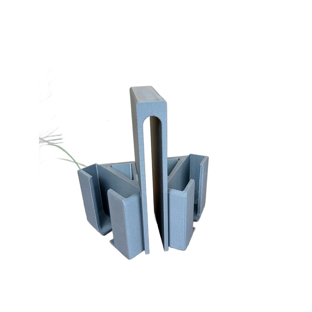 Porta Celular Gancho Para Rede Beach Tennis 3d Cinza