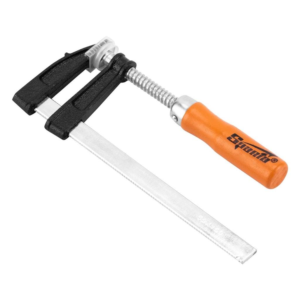 Grampo Sargento Tipo F Sparta Fixação Precisa Madeira Metal