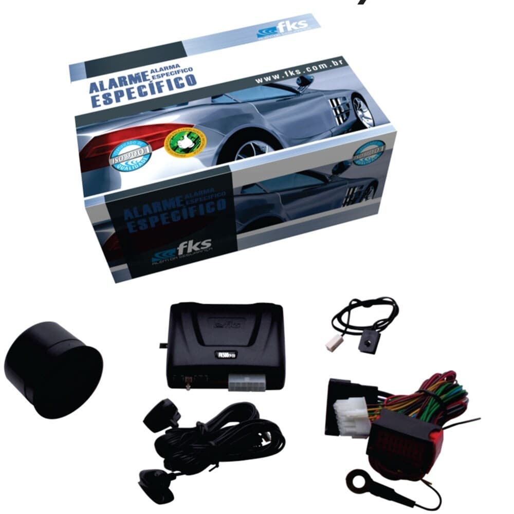 Alarme Automotivo Fks Fk500 Vw G5 / G6 Gol, Voyage, Saveiro, Fox