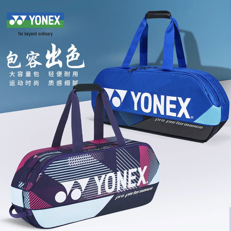 YONEX BA92031 BA92231 BA92431EX Bolsa Esportiva Masculina E Feminina Para Raquete De Badminton Com Seis Bolsos