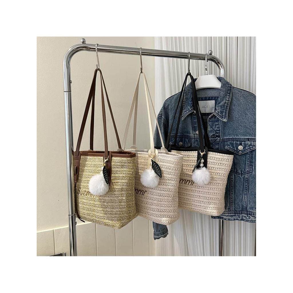 bolsa transversal feminino Bolsa Bolsa elegante e elegante de tecido de grande capacidade 2023 verão novo estilo elegant